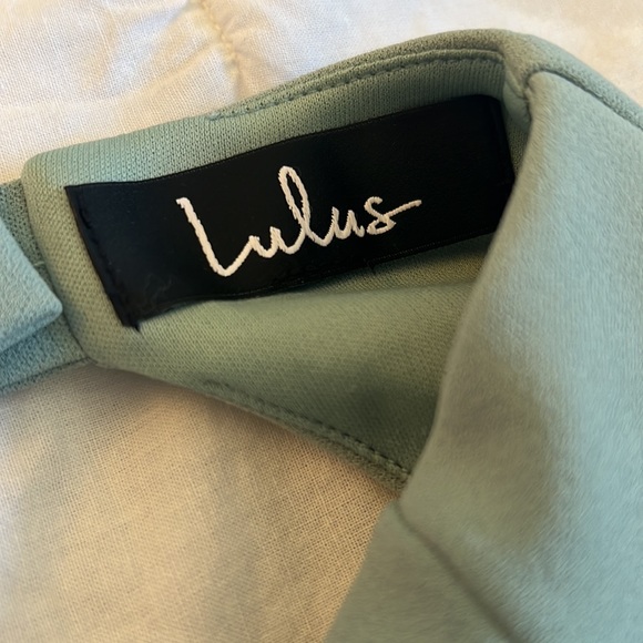 Lulus Size L MOCK NECK CUTOUT BODYCON DRESS - Picture 2 of 7